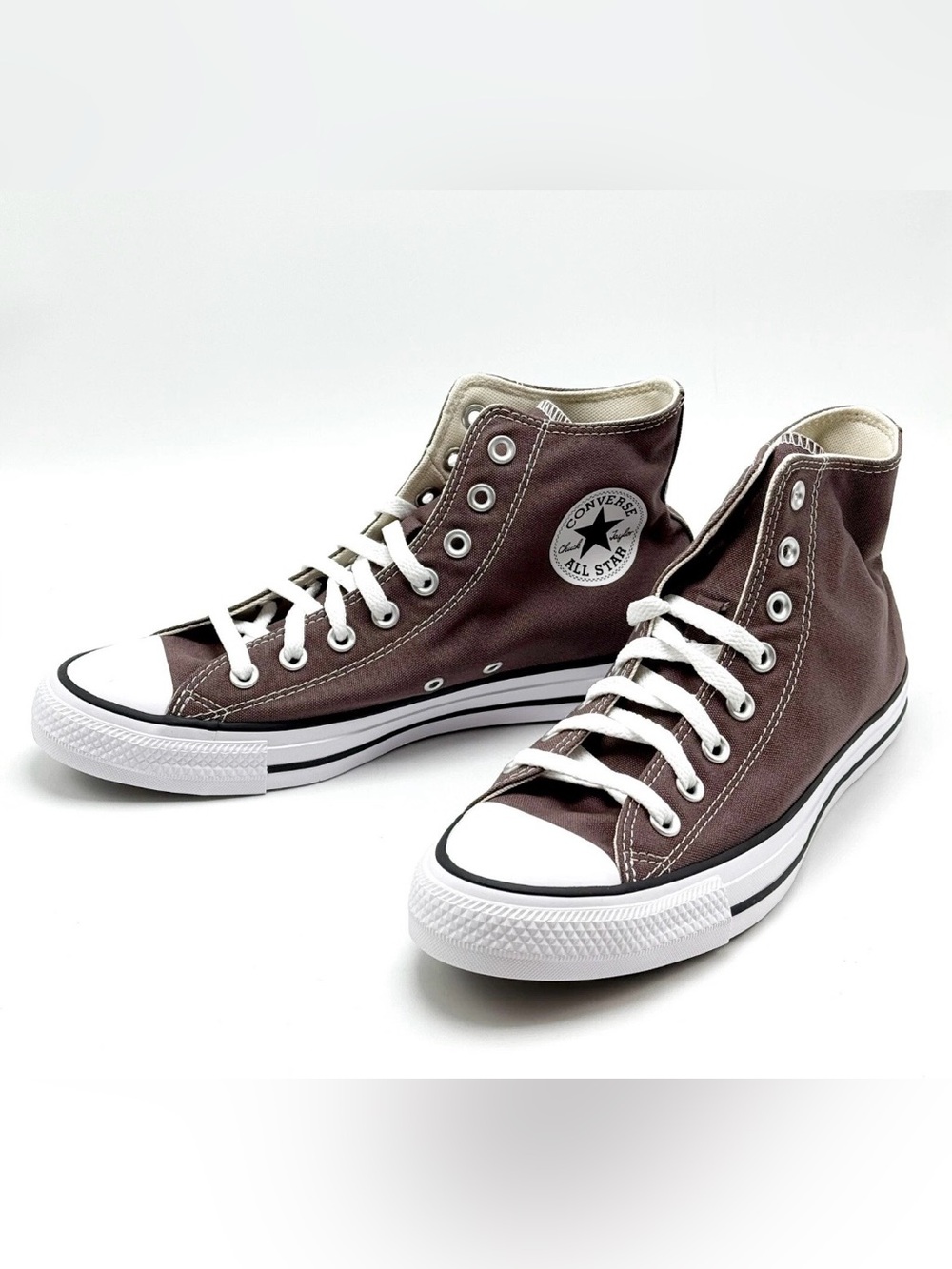 Converse Chuck Taylor All Star HI Top Cocoa Brown Sneakers Shoes-Womens 7.5